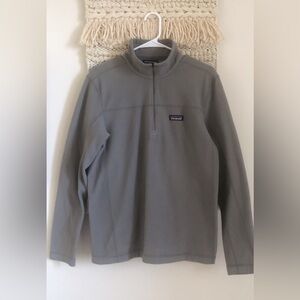 Patagonia Quarter Zip Fleece Lightweight Pullover Sweatshirt Womens Medium